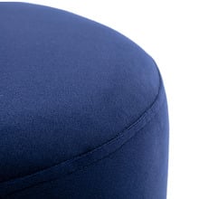 Morrie Velvet Ottoman